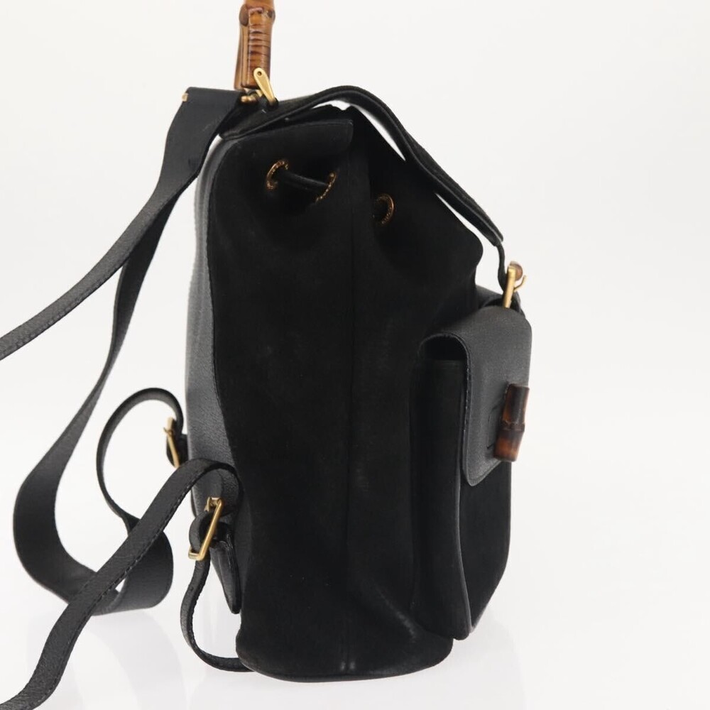 Gucci Vintage Bamboo Suede Medium - Picture 4 of 16
